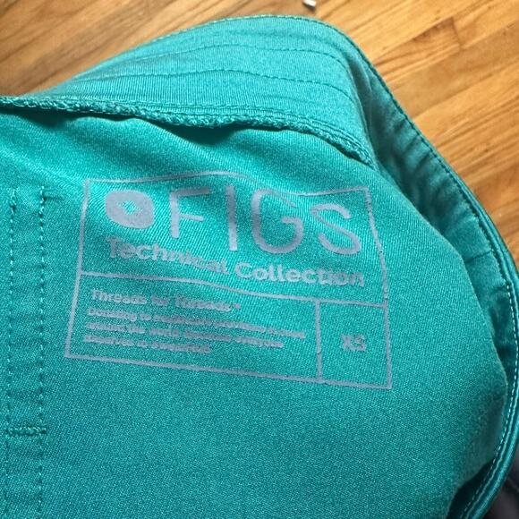 FIGS Zamora Jogger Scrub Pants | Caribbean Blue | Women’s XS - Picture 11 of 11